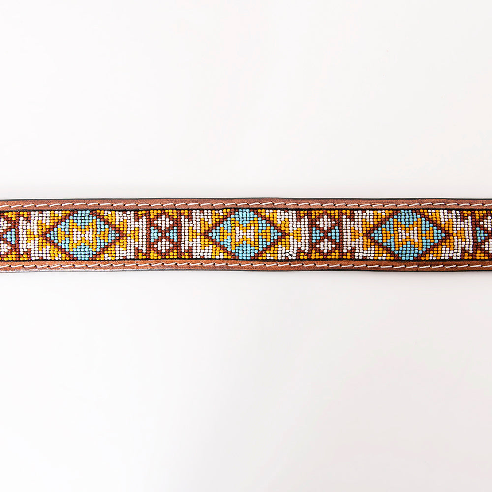 HILASON Hand-Tooled Leather Western Belt Unisex