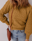 Aria Edge Balloon Sleeve Sweater