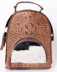 American Darling Hair On Genuine Leather Women Bag Western Handbag Purse