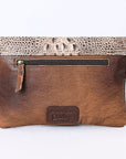 ADBGS178AZ American Darling Hair On Crocodile Embossed Genuine Leather Women Bag Western Handbag Purse