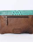 ADBGS178BC American Darling Hair On Crocodile Embossed Genuine Leather Women Bag Western Handbag Purse