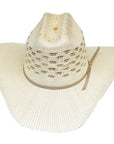 Lonestar  The Ranch Vented Straw Bangora a Cattlemans Crease 4 1/4 Brim