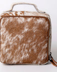 American Darling Jewelry Case Hair-On Genuine Leather Women Bag Western Handbag Purse