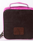 American Darling Jewelry Case Hair-On Genuine Leather Women Bag Western Handbag Purse