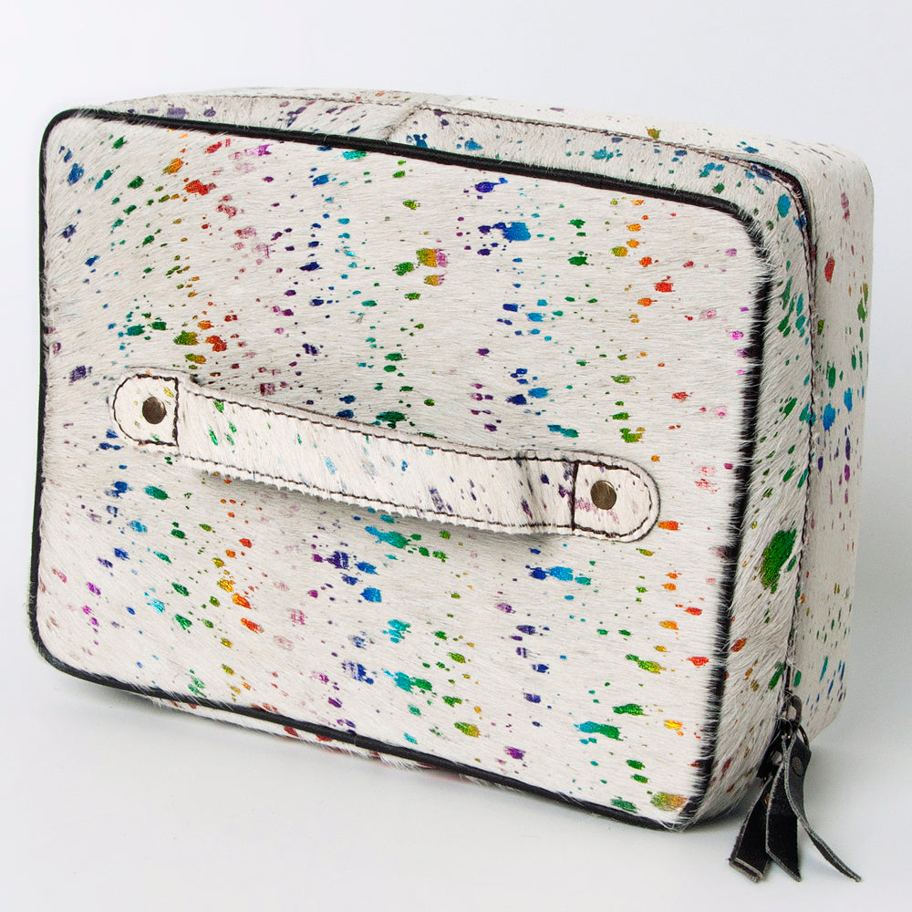 American Darling ADBGA315A Jewelry Case Hair-On Genuine Leather Women Bag Western Handbag Purse