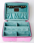 American Darling ADBGA315B Jewelry Case Hair-On Genuine Leather Women Bag Western Handbag Purse