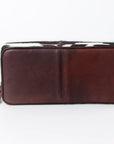 American Darling Jewelry Case Hair-On Genuine Leather Women Bag Western Handbag Purse