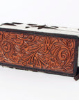American Darling Jewelry Case Hair-On Genuine Leather Women Bag Western Handbag Purse