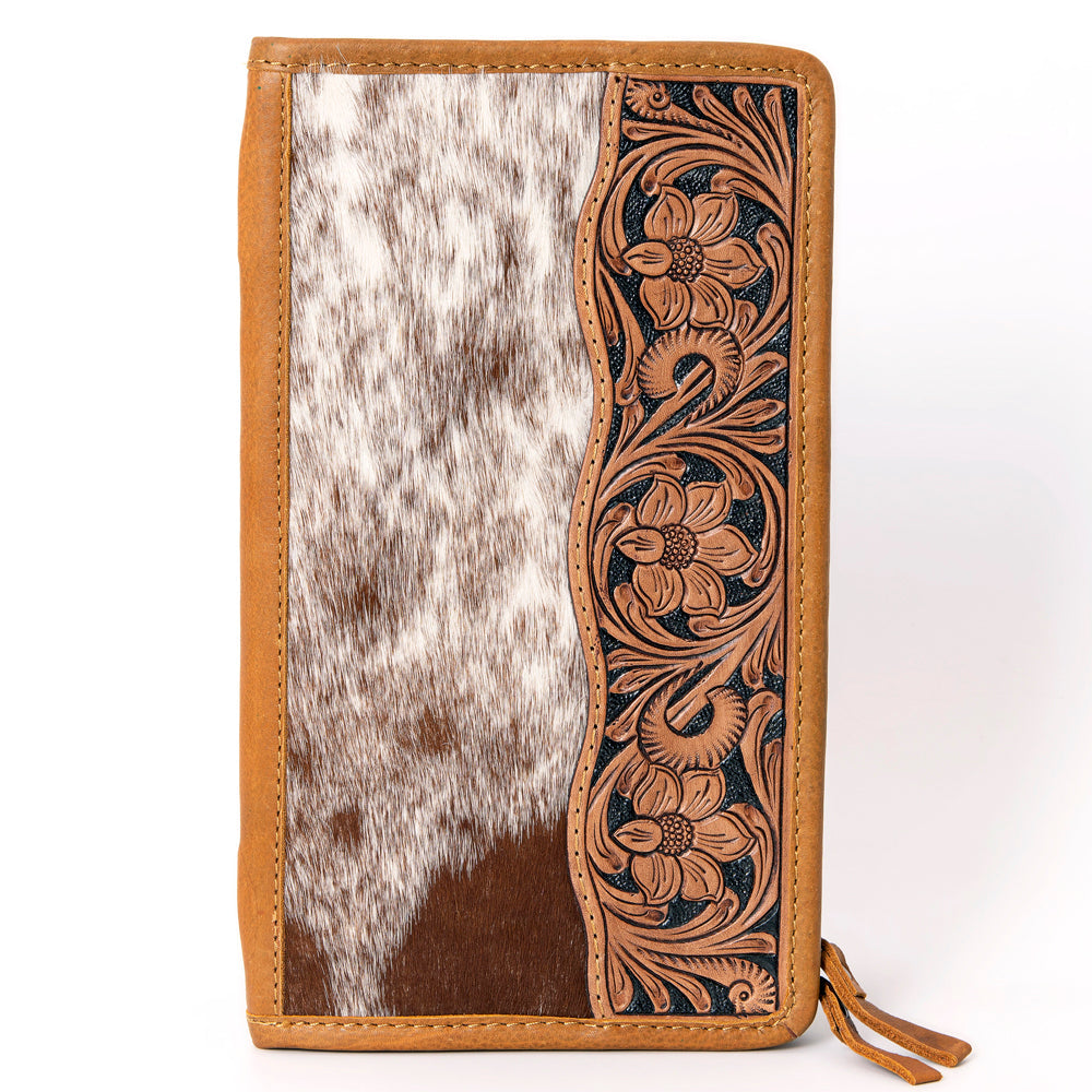 American Darling Hand Tooled Hair On Genuine Leather Women Bag Western Handbag Purse