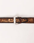 American Darling Beautifully Hand Tooled Genuine American Leather I watch Strap Men and Women Unisex
