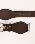 American Darling Beautifully Hand Tooled Genuine American Leather I watch Strap Men and Women Unisex