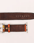 American Darling ADWAR106-41 Beautifully Hand Tooled Genuine American Leather I watch Strap Men and Women Unisex