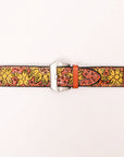 American Darling ADWAR106-41 Beautifully Hand Tooled Genuine American Leather I watch Strap Men and Women Unisex