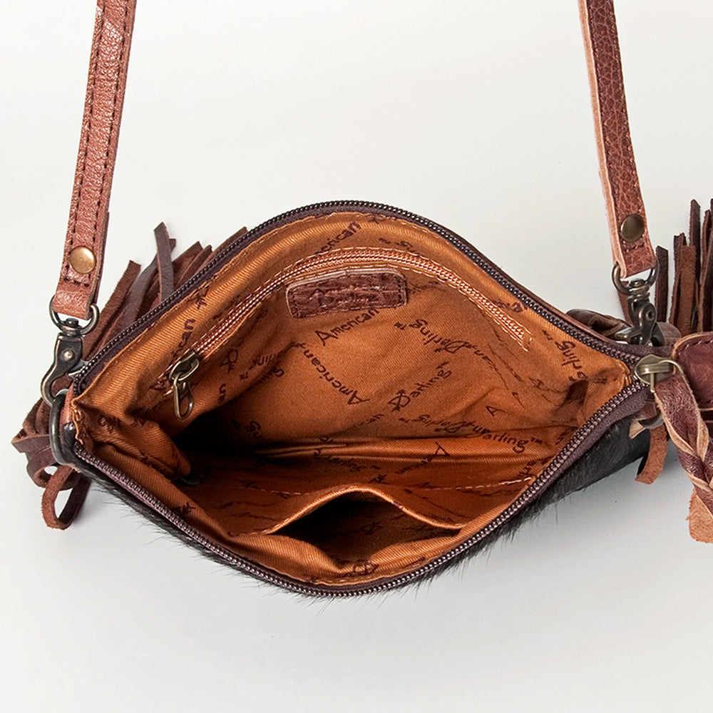 American Darling Small Crossbody Genuine Leather women bag western handbag purse
