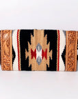 American Darling Hand Tooled Saddle Blanket Genuine Leather Women Bag Western Handbag Purse