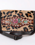 American Darling Cross Body I Hand Tooled Hair-On Genuine Leather Women Bag Western Handbag Purse