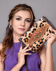 American Darling Cross Body I Hand Tooled Hair-On Genuine Leather Women Bag Western Handbag Purse