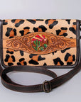 American Darling Cross Body I Hand Tooled Hair-On Genuine Leather Women Bag Western Handbag Purse