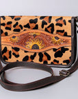 American Darling Cross Body I Hand Tooled Hair-On Genuine Leather Women Bag Western Handbag Purse