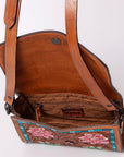 American Darling Hand Tooled Genuine Leather Women Bag Western Handbag Purse