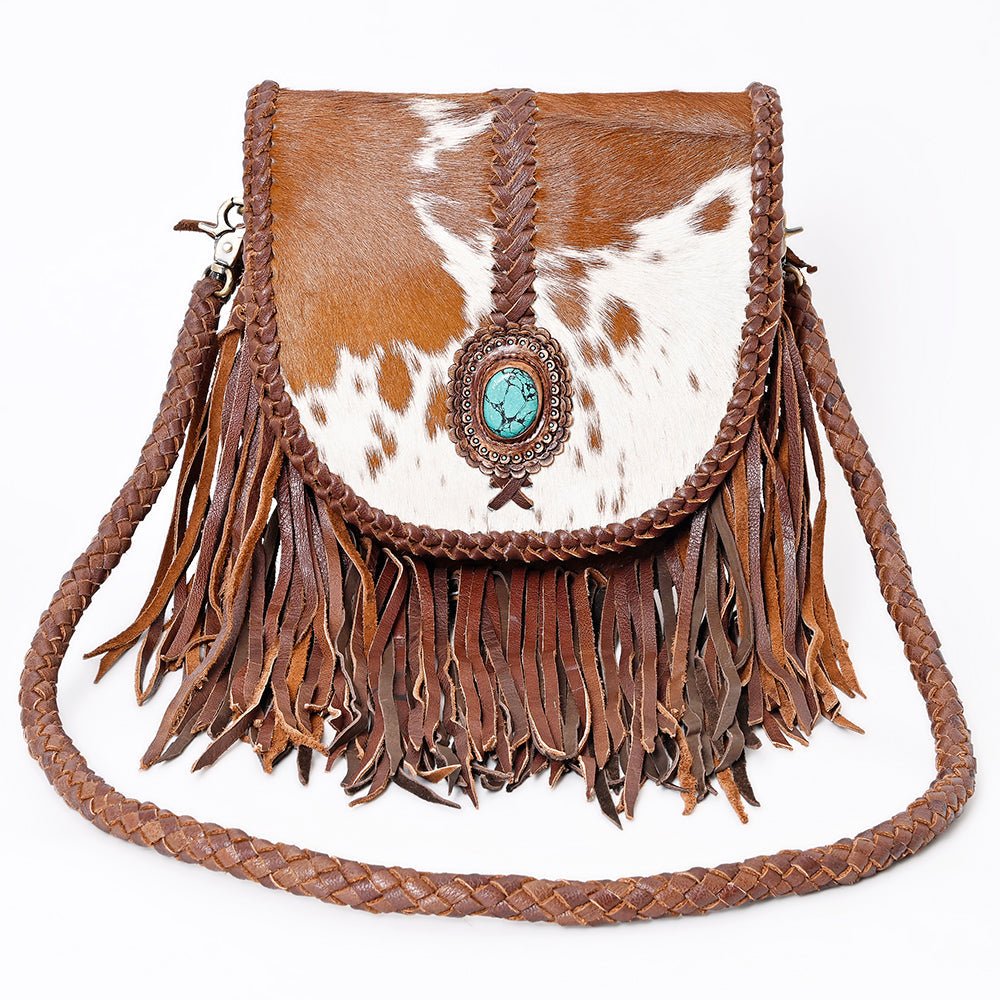 American Darling Messenger Genuine Leather Women Bag Western Handbag Purse