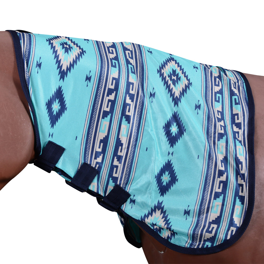 Hilason Horse Fly Sheet Uv Protect Mesh Bug Summer DETACHABLE Neck