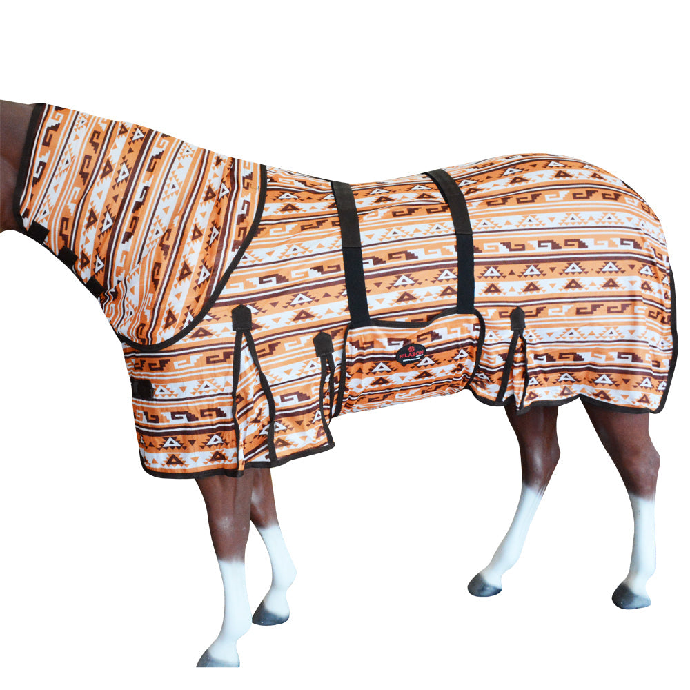 HILASON Horse Fly Sheet UV Protect Breathable Mesh Bug Mosquito Spring | Summer Horse Rug | Fly Rug