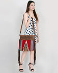 American Darling ADBGZ669 Signature Crossbody Hand Tooled Saddle Blanket Genuine Leather Women Bag Western Handbag Purse