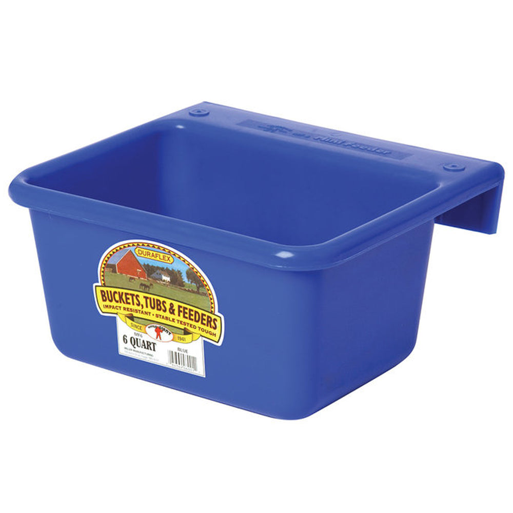 UTILITY FEEDER HOOK OVER 6QT BL 