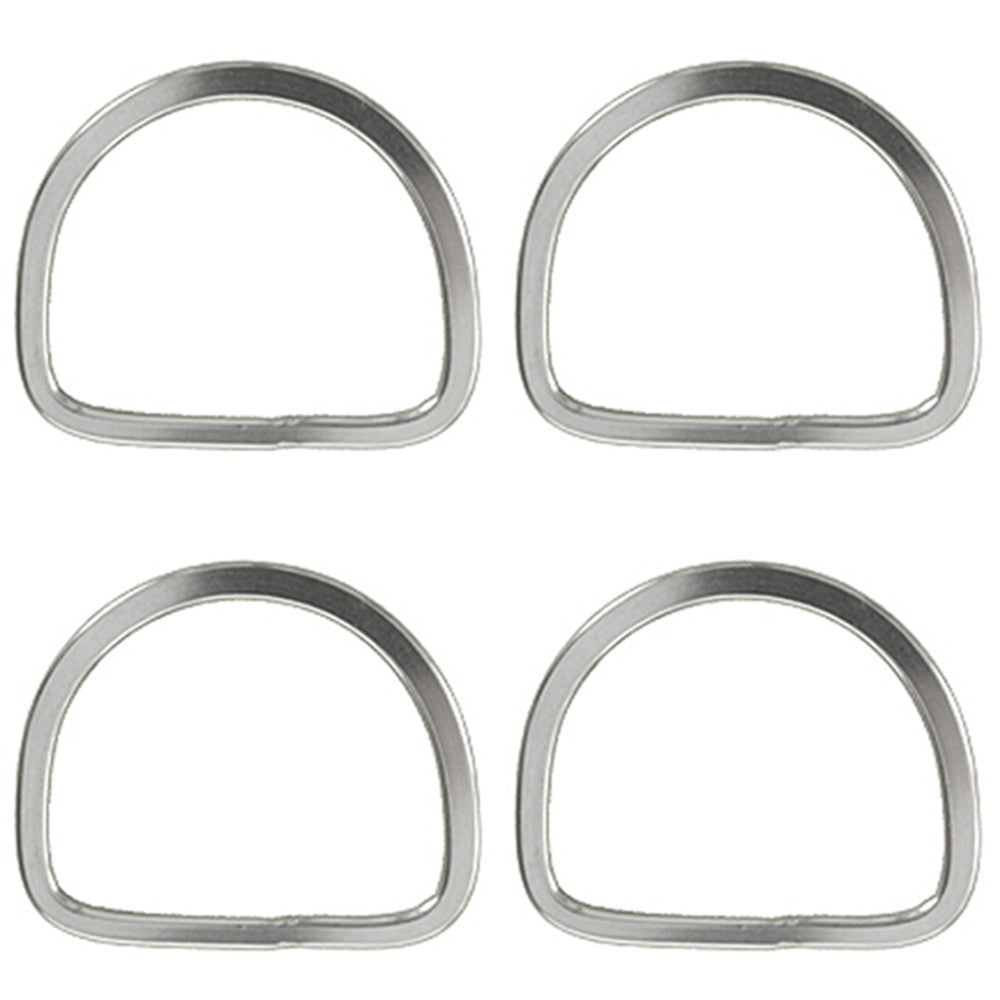 Hilason 3 1/2 In H. Saddle Stainless Steel Stamp Rigging Dee – Hilason