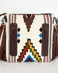 American Darling ADBGZ685 Signature Crossbody Hand Tooled Saddle Blanket Genuine Leather Women Bag Western Handbag Purse