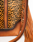American Darling ADBG1030B Tote Hair-On Genuine Leather women bag western handbag purse