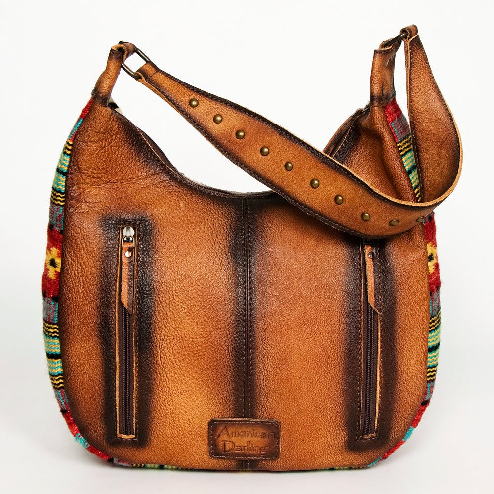 American Darling Hobo Saddle Blanket Genuine Leather women bag western handbag purse