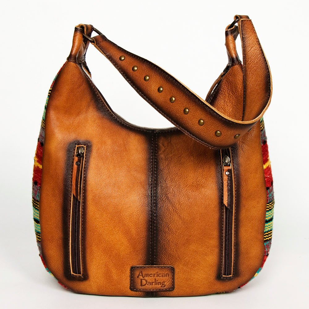 American Darling Hobo Saddle Blanket Genuine Leather women bag western handbag purse
