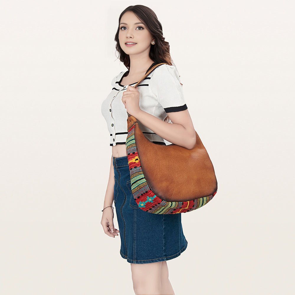American Darling Hobo Saddle Blanket Genuine Leather women bag western handbag purse