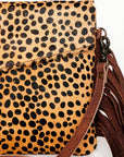 American Darling ADBGS178BD Envelope Hair-On Genuine Leather Women Bag Western Handbag Purse