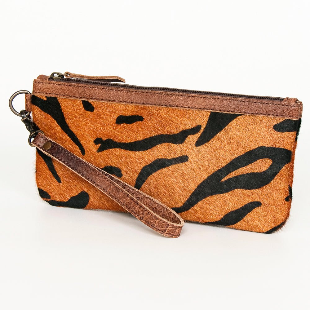 American Darling Wristlet Genuine Leather Women Bag W. Handbag Purse –