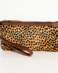 American Darling Clutch Hair on Genuine Leather Western Women Bag Handbag Purse | Cute Clutch Bag | Leather Clutch Bag | Clutch Purse