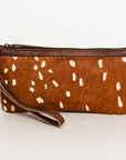 American Darling Clutch Hair on Genuine Leather Western Women Bag Handbag Purse | Cute Clutch Bag | Leather Clutch Bag | Clutch Purse