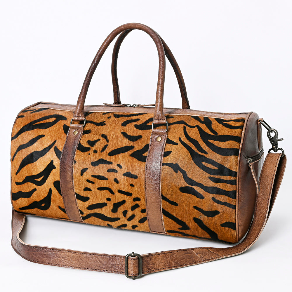 American Darling Women's Duffel Bag Western Hair On Genuine Leather Handbag and Ladies Purse