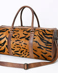 American Darling Women's Duffel Bag Western Hair On Genuine Leather Handbag and Ladies Purse