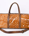 American Darling ADBGS174H Duffel Hair-On Genuine Leather Women Bag Western Handbag Purse