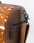 American Darling ADBGS174H Duffel Hair-On Genuine Leather Women Bag Western Handbag Purse