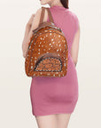 ADBGS156AK American Darling Hand Tooled Genuine Leather Women Bag Western Handbag Purse