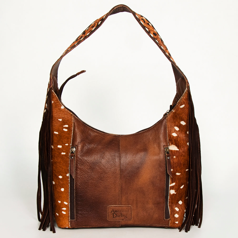 American Darling Hobo Hair On Genuine Leather women bag western handbag purse