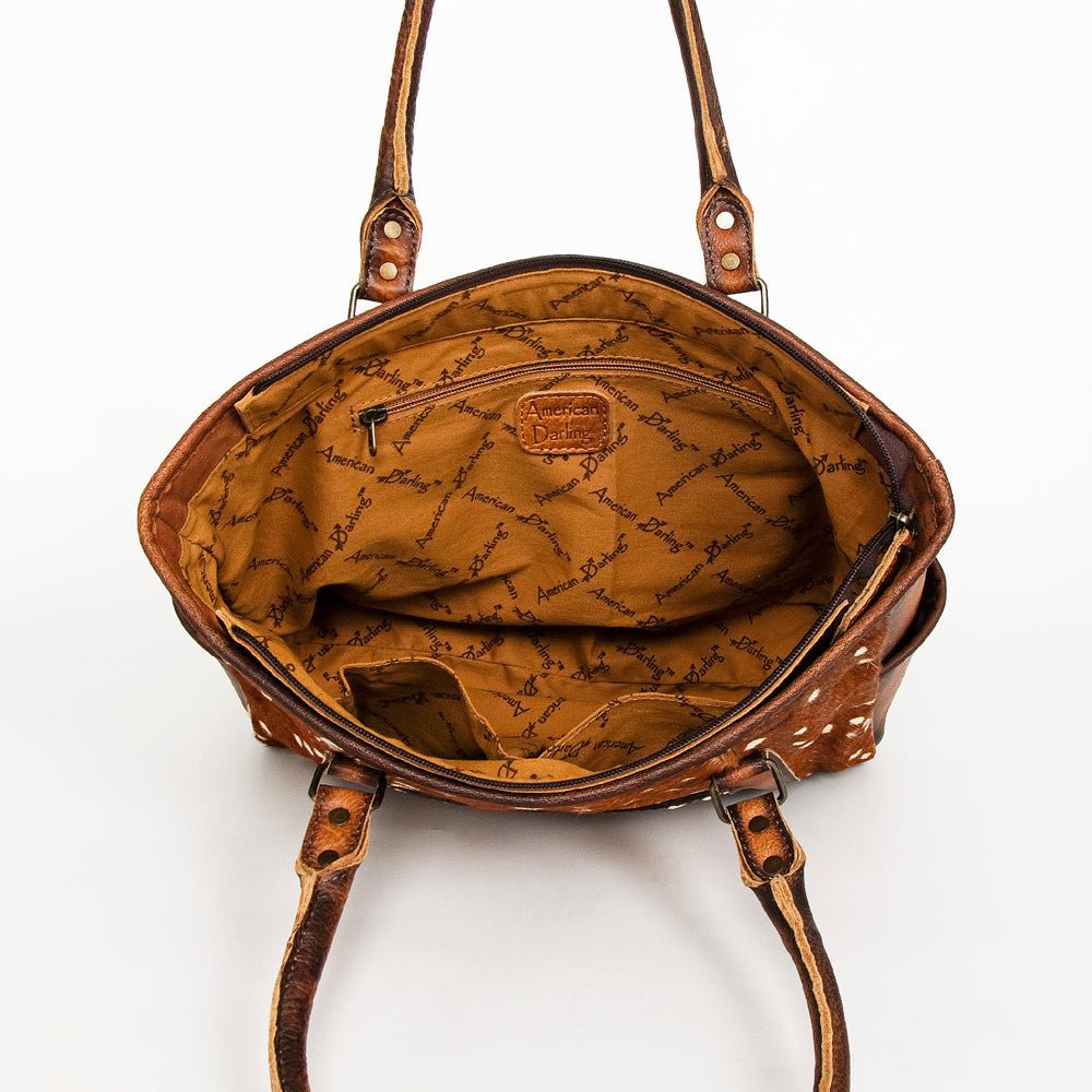 American Darling Tote Hair on Genuine Leather W. Women Bag Handbag