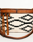 American Darling ADBG1035B Cross Body Hair-On Genuine Leather women bag western handbag purse