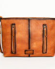 American Darling ADBG1035B Cross Body Hair-On Genuine Leather women bag western handbag purse