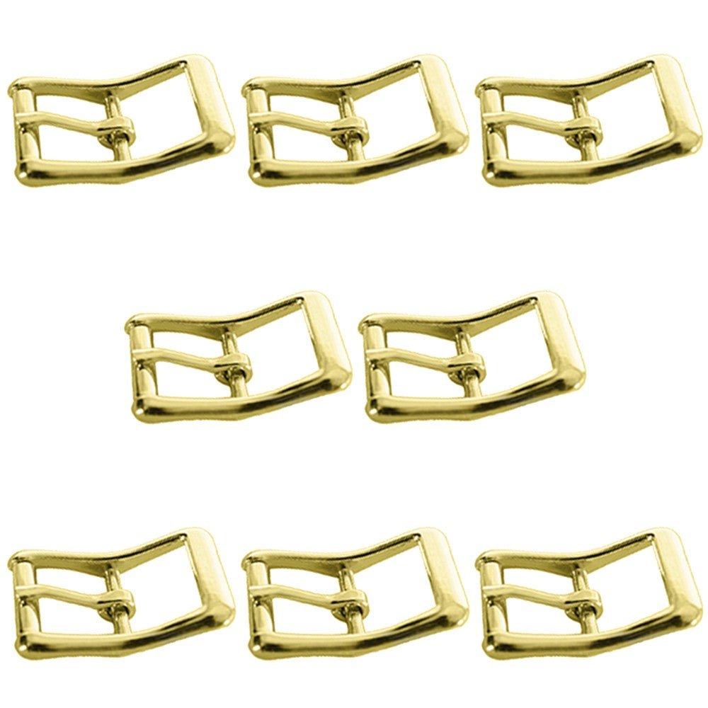 3/4" Hilason Die Cast Center Bar Roller Buckle Brass Plt. – Hilason