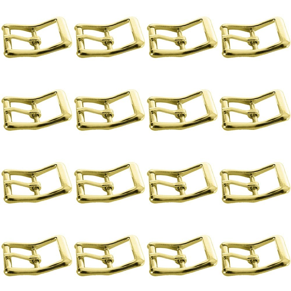 1/2" Hilason Die Cast Center Bar Roller Buckle Brass Plt. – Hilason